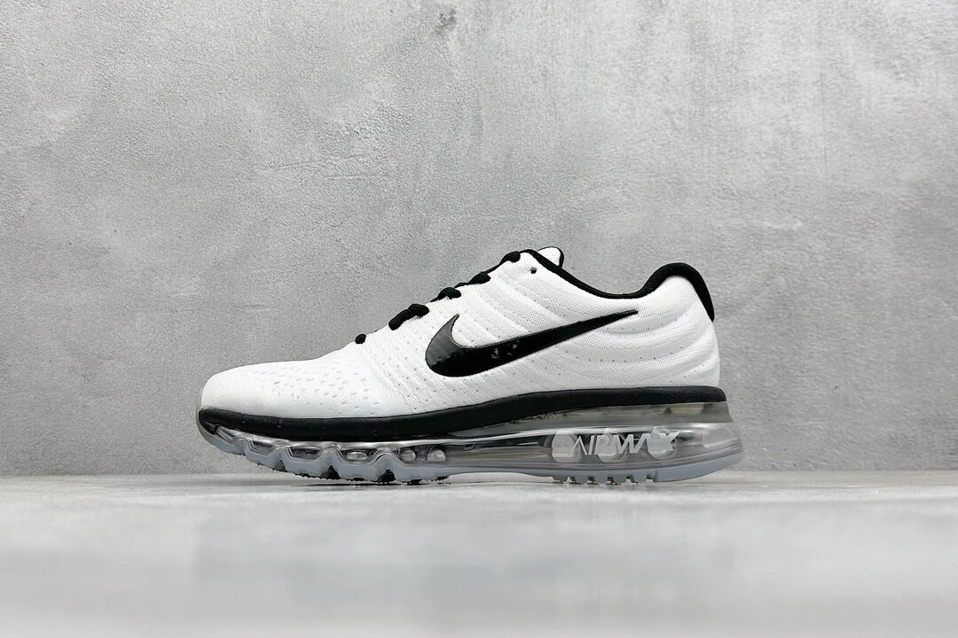 Nike Air Max White Black Running Shoes
