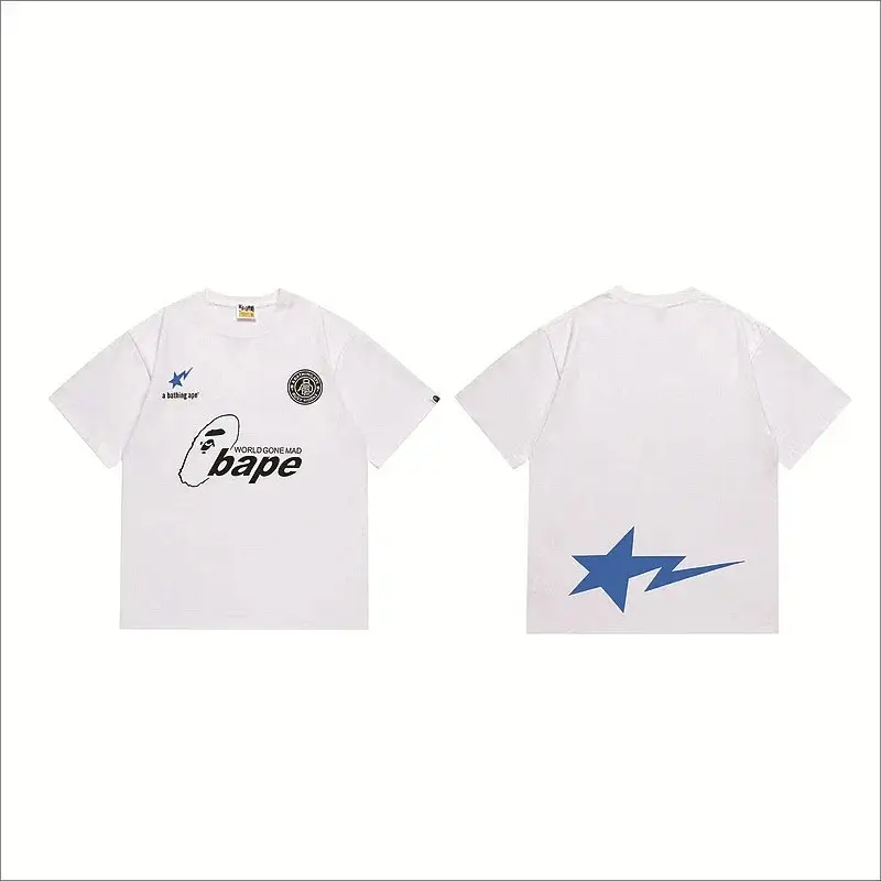 Bape White Short Sleeve T-Shirt