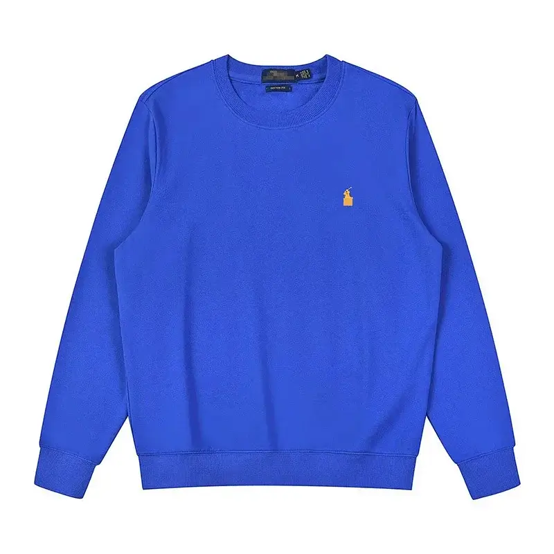 Polo Ralph Lauren  Blue Crew Neck Long Sleeve Sweatshirt with Small Embroidered Logo