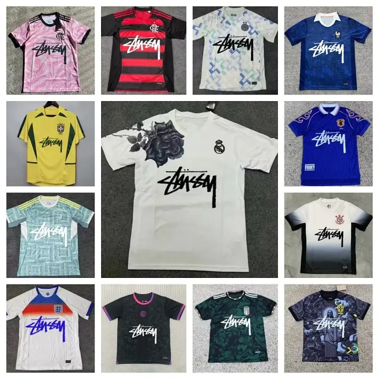Stussy Graffiti - Logo Soccer Jerseys (Multi - Color, With Team Logos/Graphic Patterns)