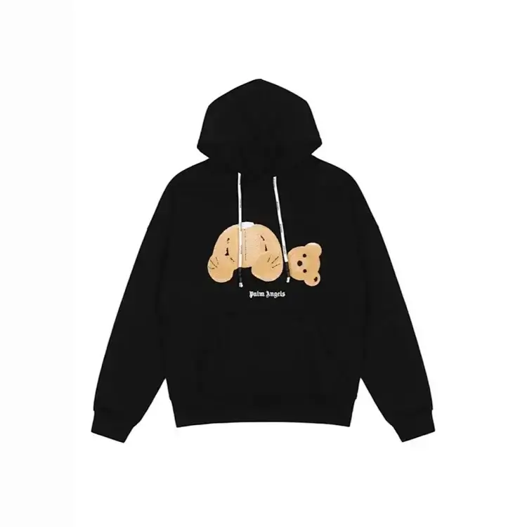 Palm Angels Inverted Teddy Hoodie