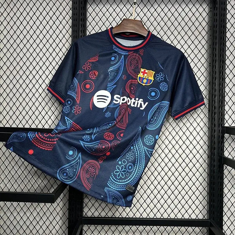 FC Barcelona Red Blue Jersey