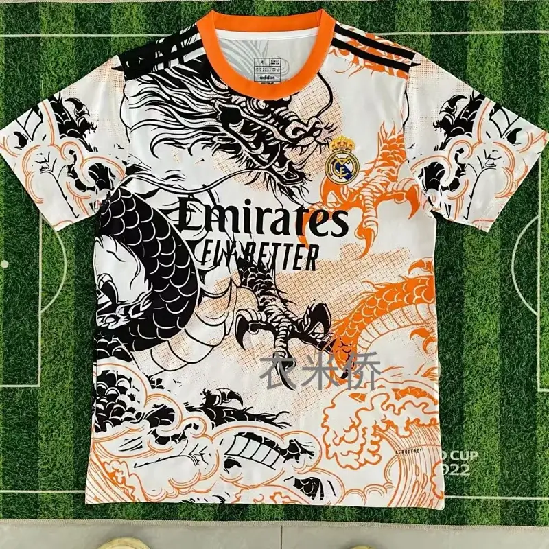 Adidas Real Madrid Dragon Jersey Black Pink