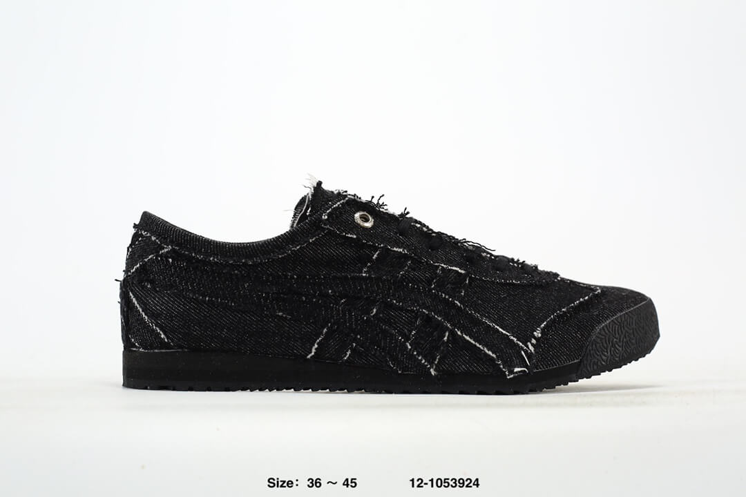 Onitsuka Tiger Denim Frayed Sneakers