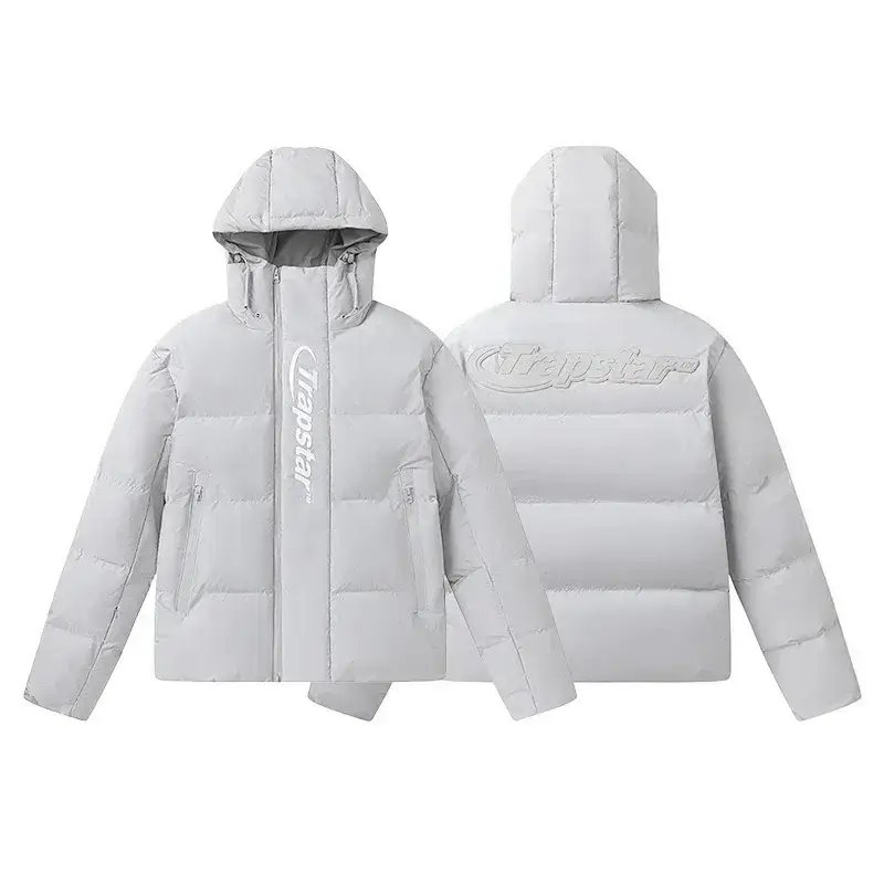 Trapstar Gray Puffer Jacket