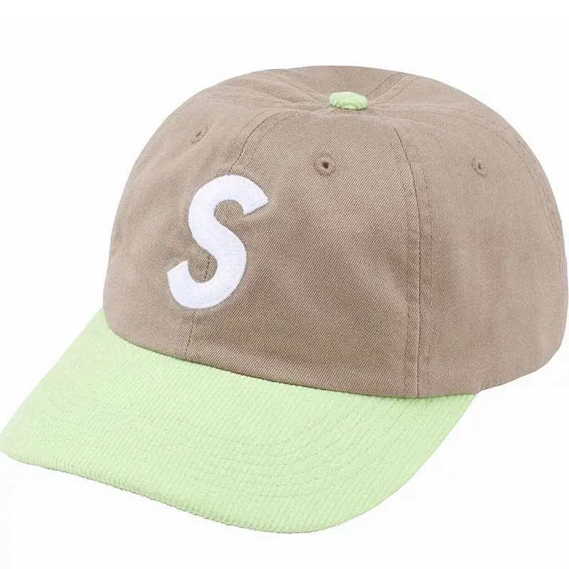 Supreme Embroidered Corduroy Baseball Cap