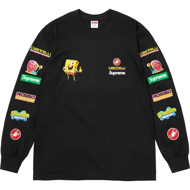 Supreme SpongeBob Long Sleeve T-Shirt