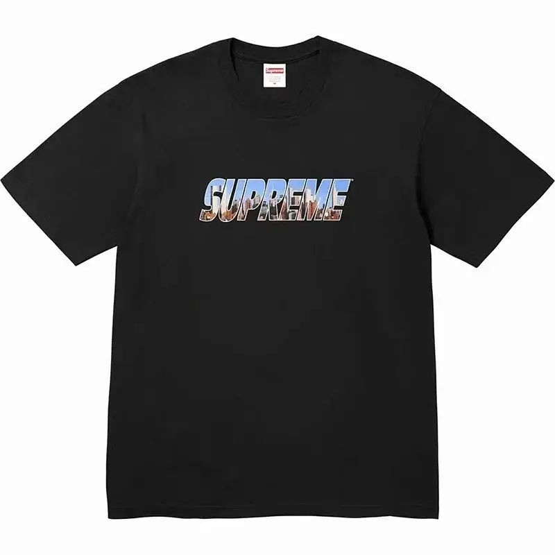 Supreme Black Cityscape Tee