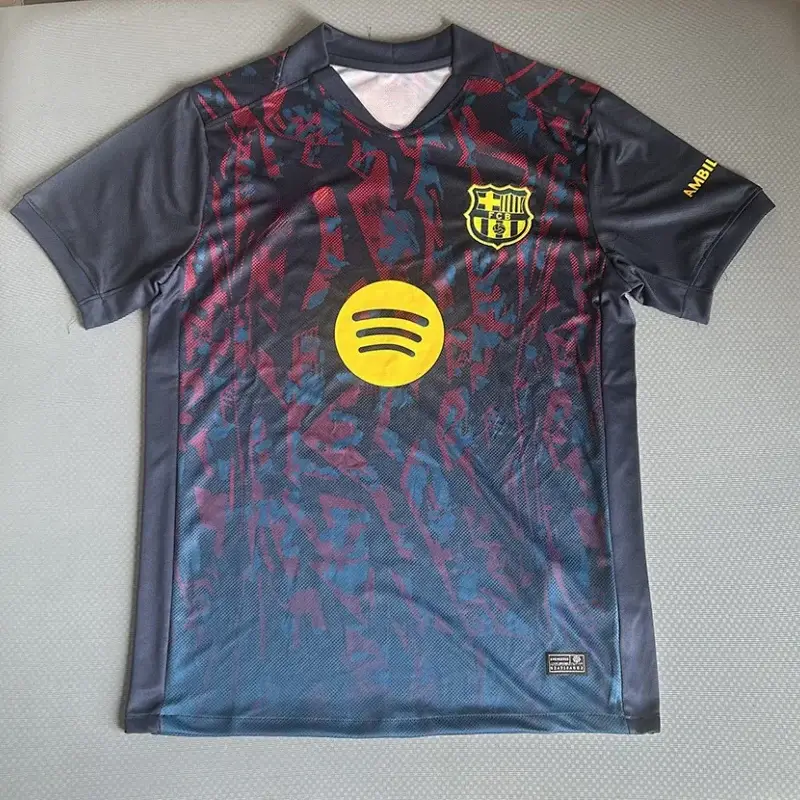 FC Barcelona Spotify Gradient Striped Jersey