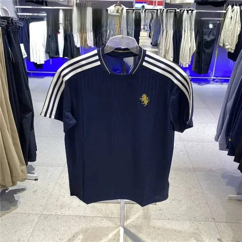 Real Madrid Red Ronaldo 7 Jersey with Badges