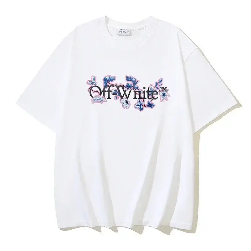 Off-White Floral Logo T-Shirt