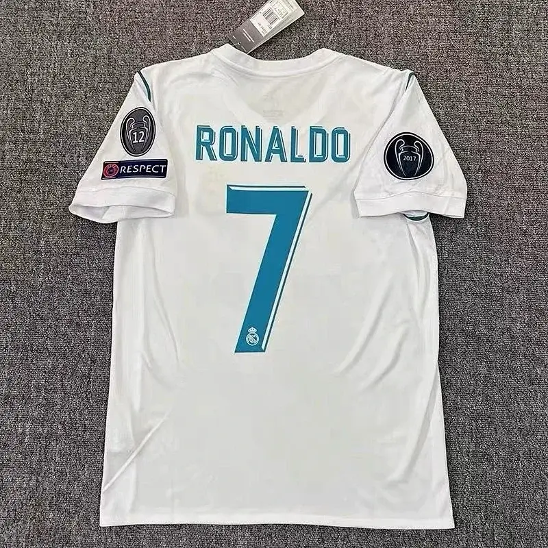 Real Madrid Ronaldo 2017 Champions League Jersey