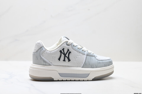 MLB New York Yankees Embossed Monogram Sneakers