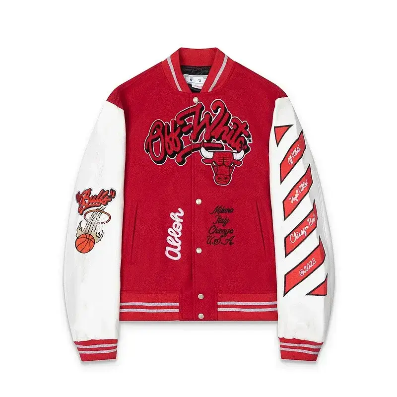 Off-White Chicago Bulls Varsity Jacket