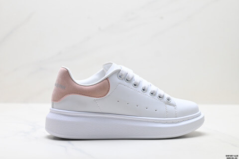 Alexander McQueen Sole Leather Low-Top Thick-Sole Sneakers