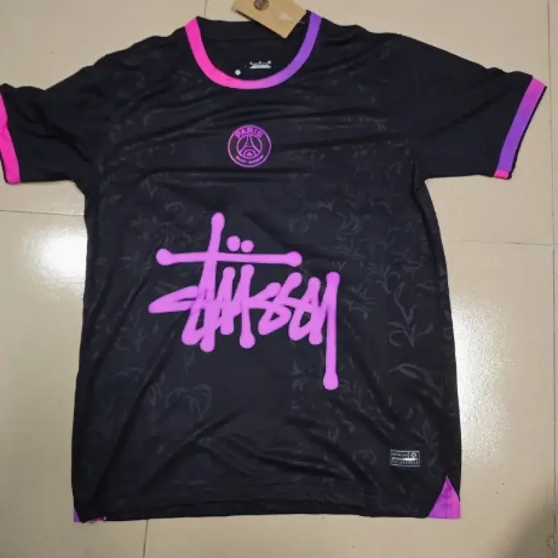 Nike Brazil Black Jersey with Green Swoosh & Cupid