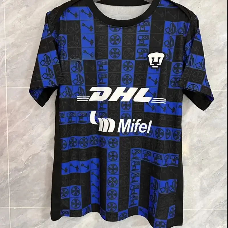 Olympique de Marseille White & Light Blue Jersey