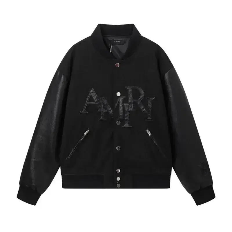 AMIRI Embroidered Logo Bomber Jacket