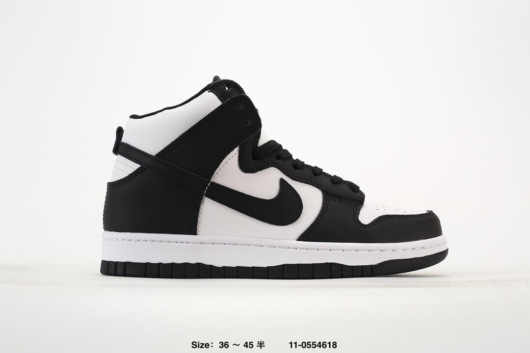 Nike Dunk High Black White Sneakers