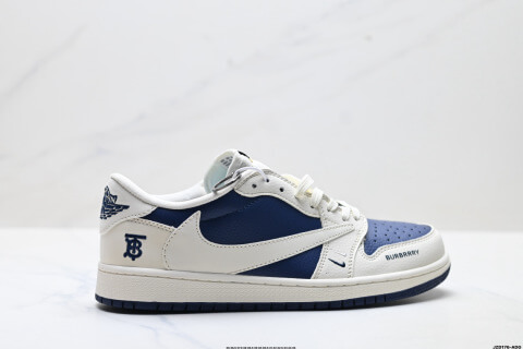 Nike Air Jordan1 Travis Scott DIY Custom Low Basketball Shoes