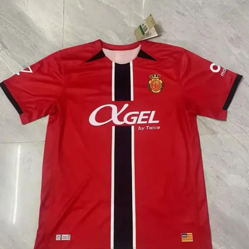 White Football Jersey with αGEL & RCD Mallorca