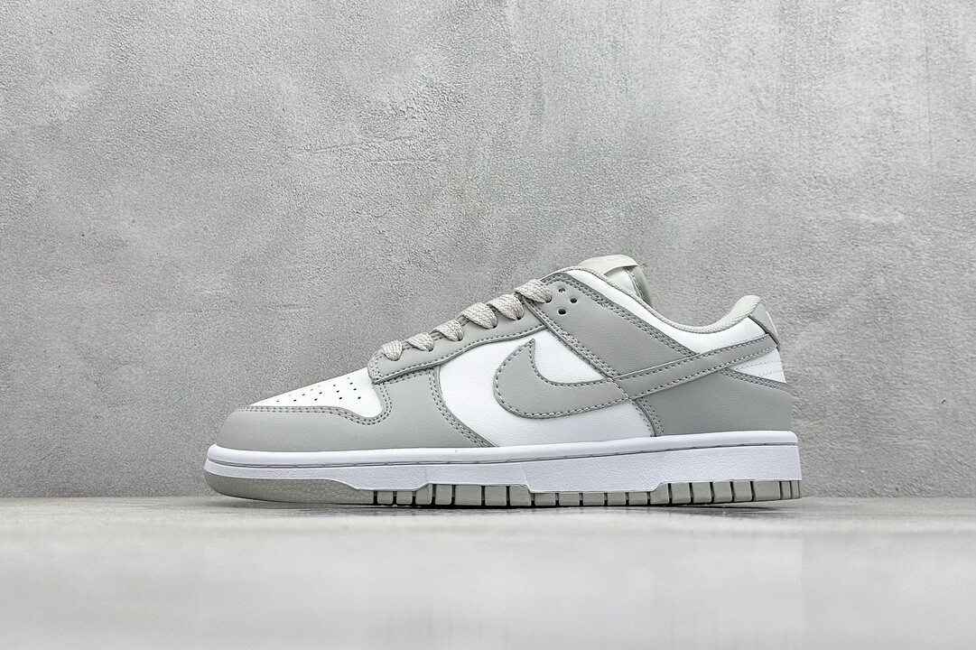 Nike Dunk Low Light Gray White Casual Sneakers