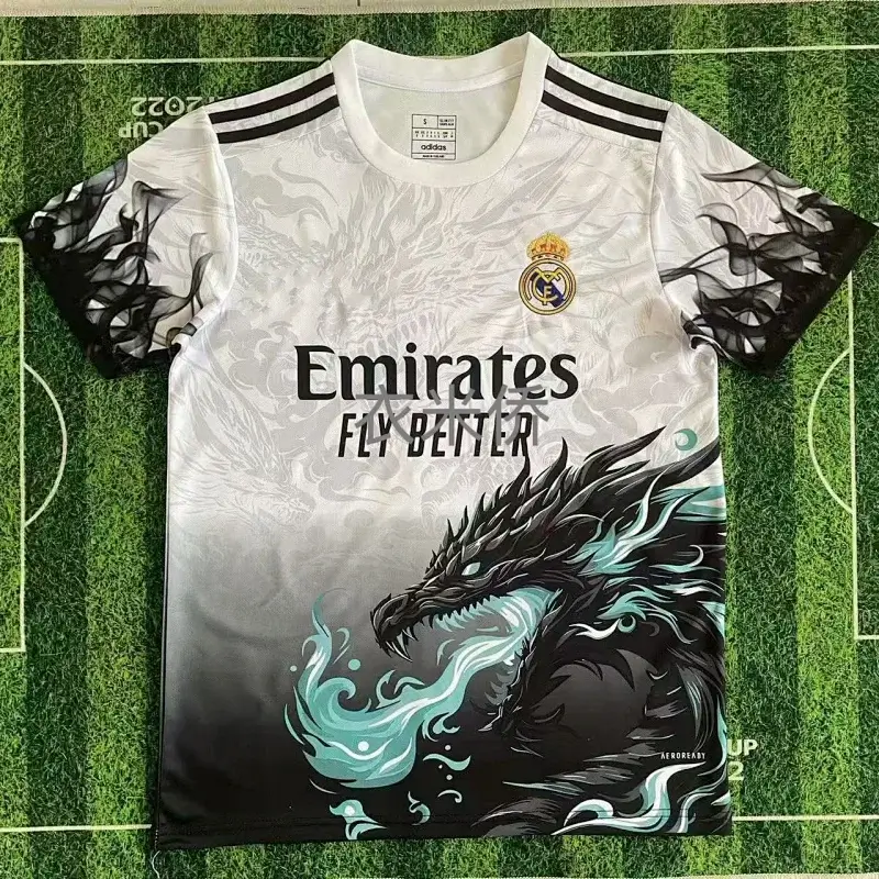 Real Madrid Pink Dragon Polo Jersey