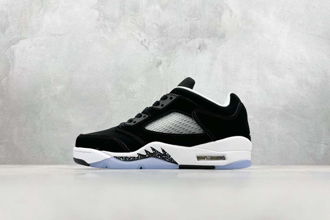 Nike Air Jordan 5 Retro Black White Sneakers