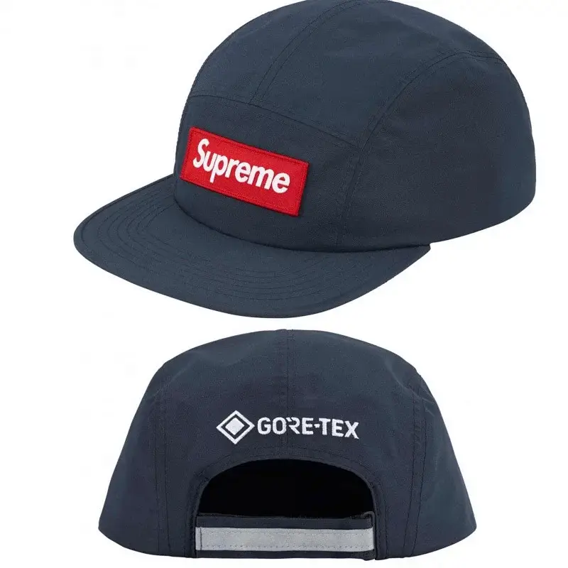 Supreme Dark Blue Gore-Tex 5-Panel Cap