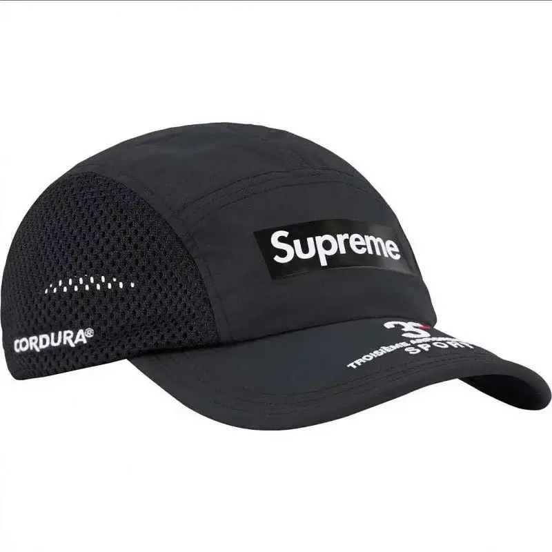 Supreme Black CORDURA Mesh Cap by TROS Sports
