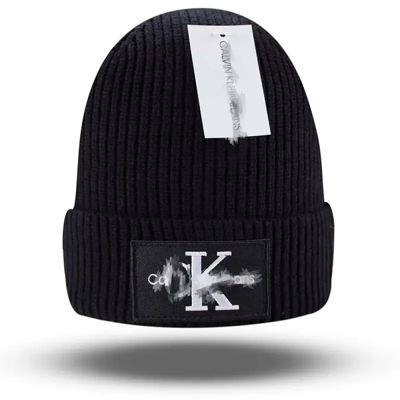 Calvin Klein Logo Patch Beanie