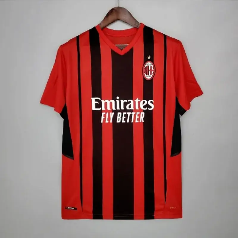 AC Milan Emirates White Football Jersey